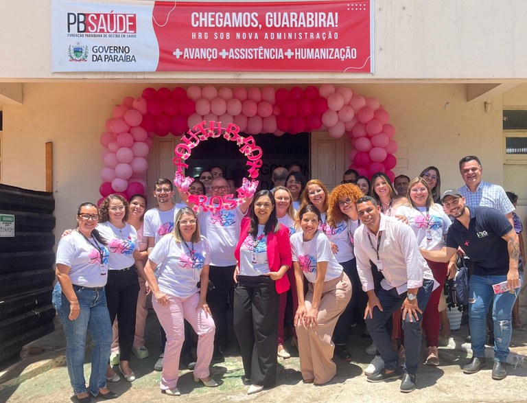 Hospital de Guarabira abre campanha Outubro Rosa e disponibiliza mamografias para mulheres a partir de 40 anos