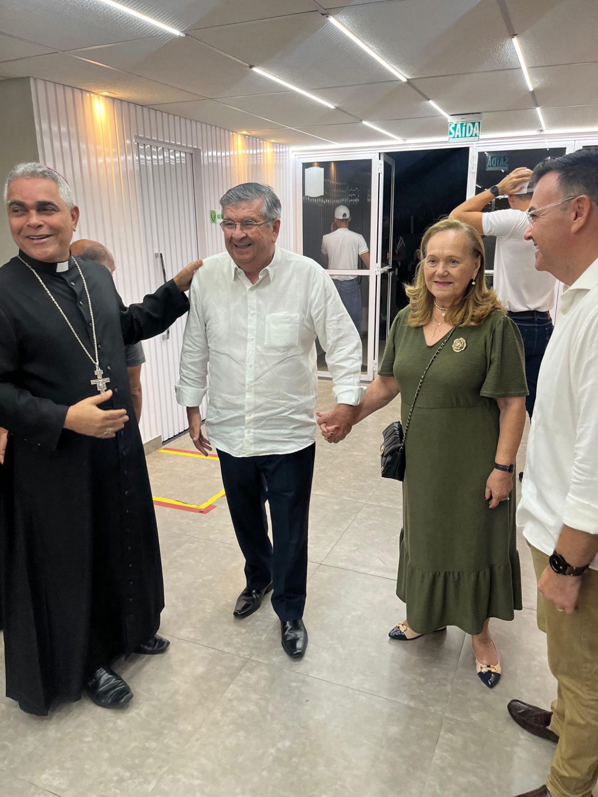 Família Paulino participa da abertura oficial do Natal Sem Fome, em Guarabira