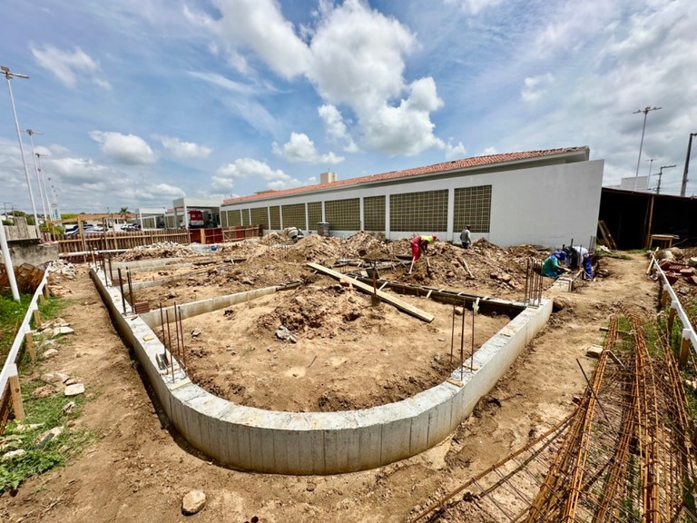 Obras do Centro de Hemodiálise do Hospital Regional de Pombal seguem em ritmo avançado