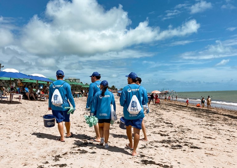 Praia Limpa atua nos municípios de Lucena, João Pessoa e Pitimbu neste final de semana