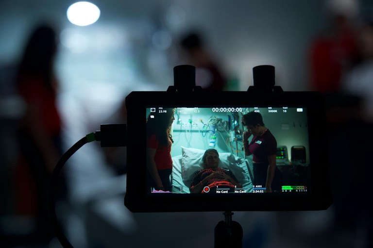 Hospital Metropolitano é escolhido como cenário para produção cinematográfica