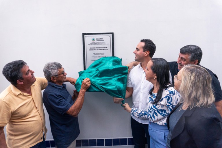 Vice-governador visita escola e inaugura creche em Alagoa Nova, no Brejo Paraibano