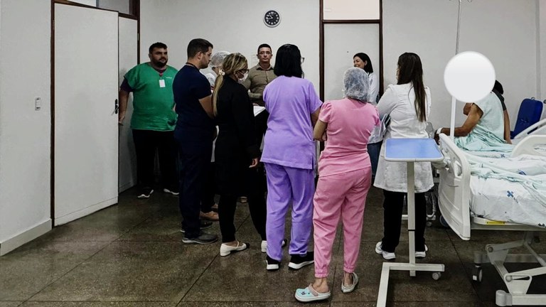 Hospital de Patos retoma visitas à beira leito a pacientes oncológicos com equipe multiprofissional