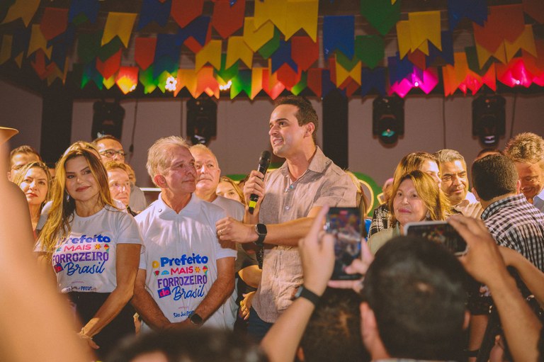 Lucas Ribeiro participa de lançamento do São João de Patos e destaca parceria do Governo da Paraíba na realização da festa