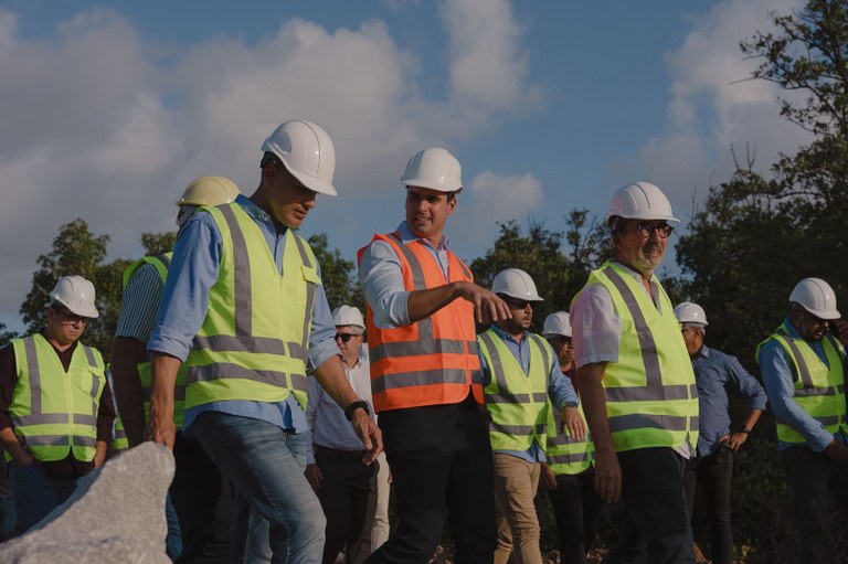 Governador em exercício inspeciona obras da Ponte do Futuro e destaca importância do investimento para a mobilidade urbana e desenvolvimento econômico