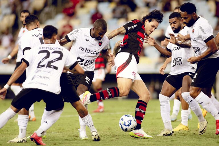 Botafogo-PB é goleado pelo Flamengo no Maracanã e se despede da Copa do Brasil