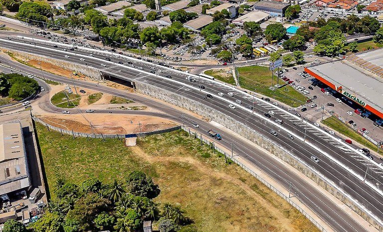 Segunda etapa da obra do Viaduto Luciano Agra altera trânsito na região a partir desta terça-feira