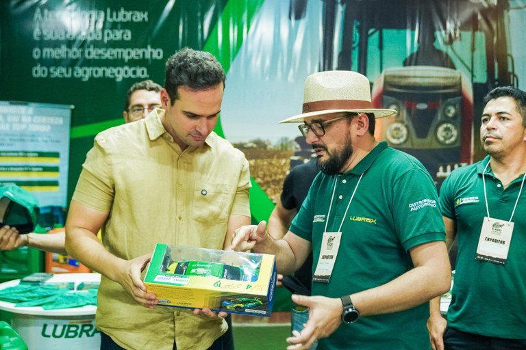 Lucas Ribeiro prestigia 3ª Expo Sousa e destaca fortalecimento do agronegócio no Sertão