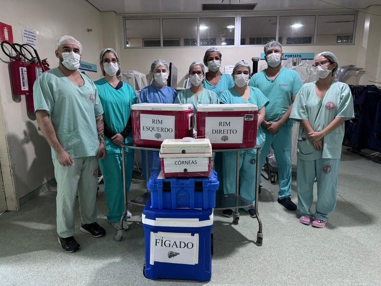 Central de Transplantes da Paraíba registra 35ª doação de múltiplos órgãos do ano